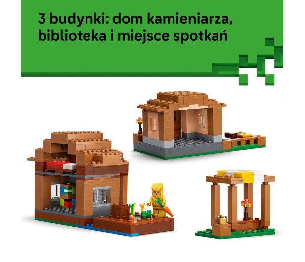 LEGO MINECRAFT 21596 Najazd przywoływaczy na wioskę - 1529738 - zdjęcie 5